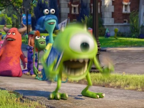 High Quality Screaming Mike Wazowski Blank Meme Template