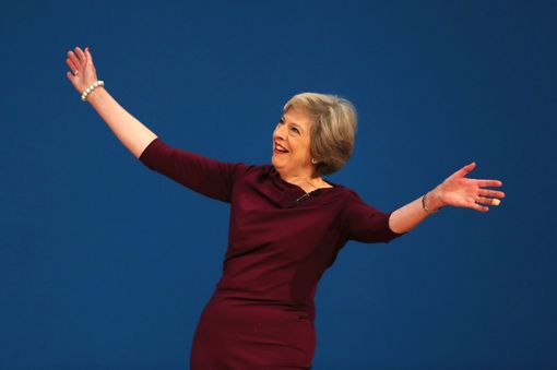 High Quality Theresa May  Blank Meme Template