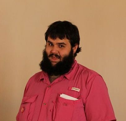 High Quality Pink Shirt Man Blank Meme Template