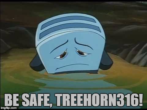BE SAFE, TREEHORN316! | made w/ Imgflip meme maker