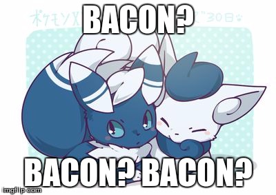 Meowstics | BACON? BACON? BACON? | image tagged in meowstics | made w/ Imgflip meme maker