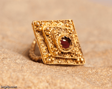 Garnets and Gold | image tagged in museum | made w/ Imgflip images-to-gif maker