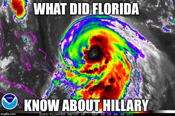 WHAT DID FLORIDA KNOW ABOUT HILLARY | made w/ Imgflip meme maker