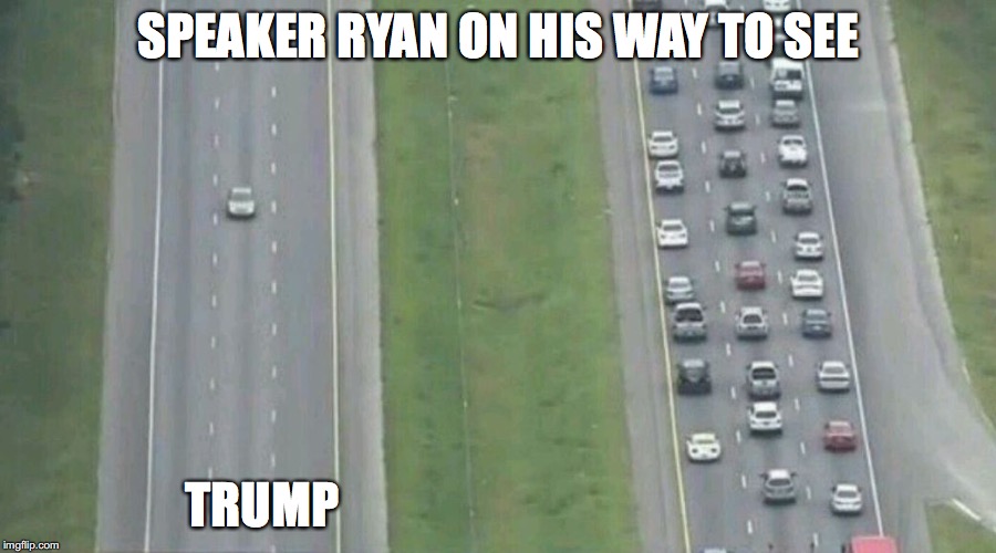 Paul Ryan Going to Visit Donald Trump | SPEAKER RYAN ON HIS WAY TO SEE; TRUMP | image tagged in paul ryan,trump,campaign | made w/ Imgflip meme maker