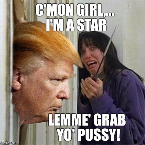HERESSSSS DONNY!! | . | image tagged in donald trump,hillary clinton | made w/ Imgflip meme maker