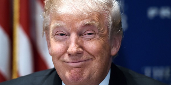 Trump Smirk Blank Meme Template