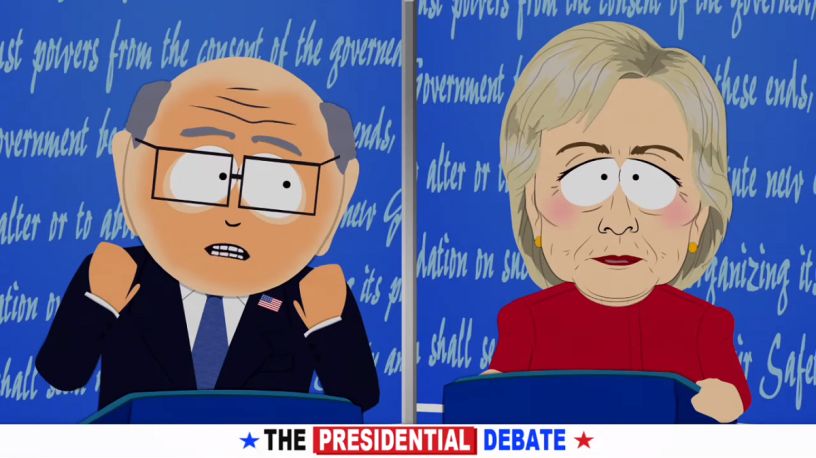 High Quality South Park debate Blank Meme Template