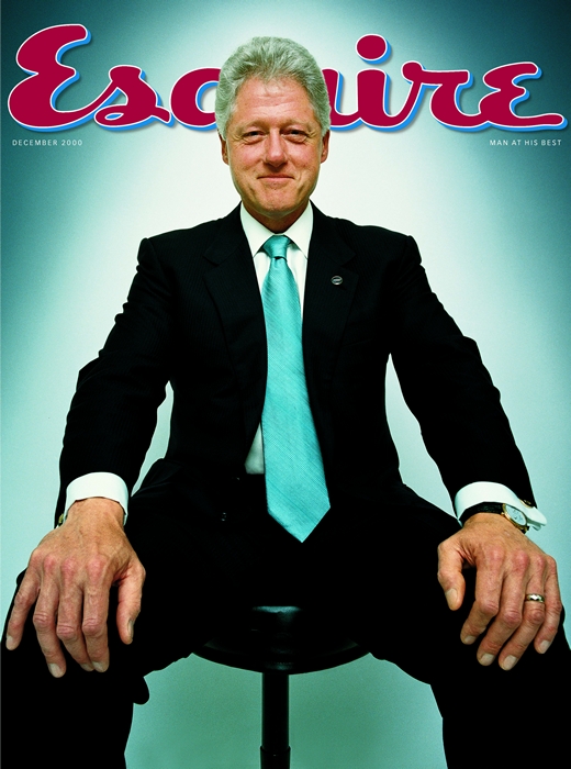 High Quality Bill Clinton in Esquire Blank Meme Template