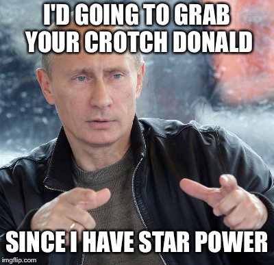 Grope your grapes | I'D GOING TO GRAB YOUR CROTCH DONALD; SINCE I HAVE STAR POWER | image tagged in grope | made w/ Imgflip meme maker
