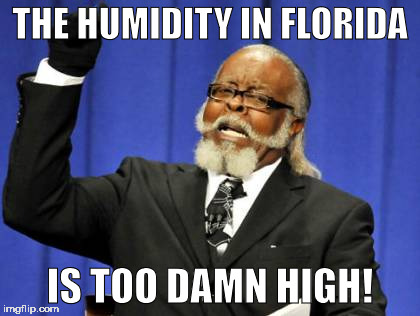 Too Damn High Meme | THE HUMIDITY IN FLORIDA; IS TOO DAMN HIGH! | image tagged in memes,too damn high | made w/ Imgflip meme maker