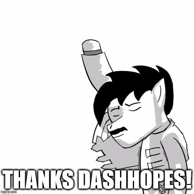 THANKS DASHHOPES! | made w/ Imgflip meme maker