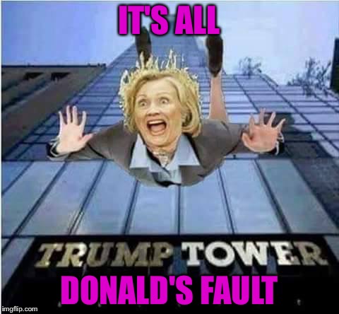 IT'S ALL DONALD'S FAULT | made w/ Imgflip meme maker