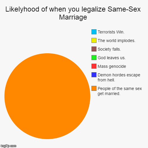 Getting real sick and tired of all these kinds of people. | image tagged in funny,pie charts | made w/ Imgflip chart maker