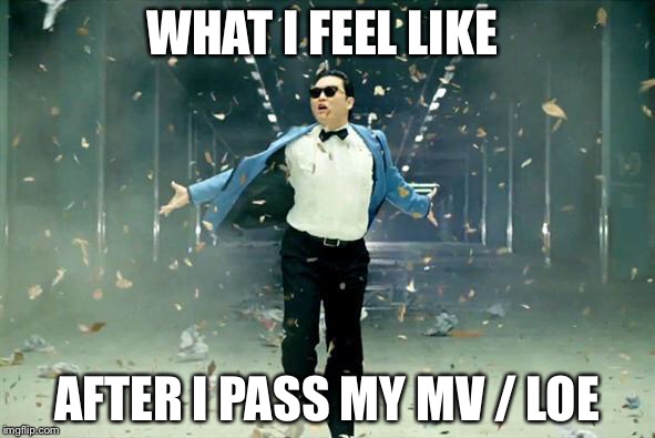 What I feel like after I pass my mv / loe | WHAT I FEEL LIKE; AFTER I PASS MY MV / LOE | image tagged in psy,mv/loe,simulator,manuvers validation | made w/ Imgflip meme maker