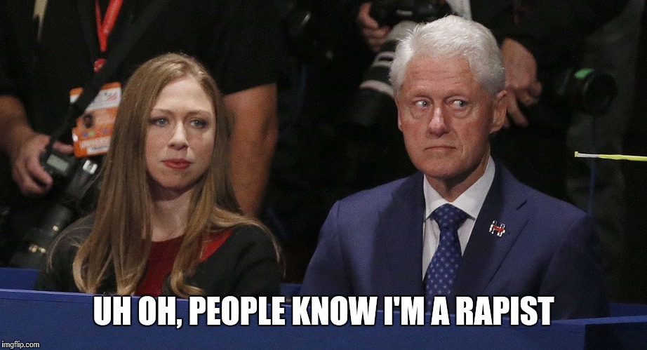 UH OH, PEOPLE KNOW I'M A RAPIST | made w/ Imgflip meme maker