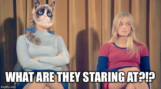 WHAT ARE THEY STARING AT?!? | made w/ Imgflip meme maker