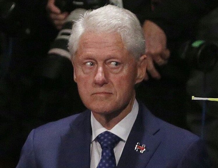 High Quality Bill Clinton Faces His Victims Blank Meme Template