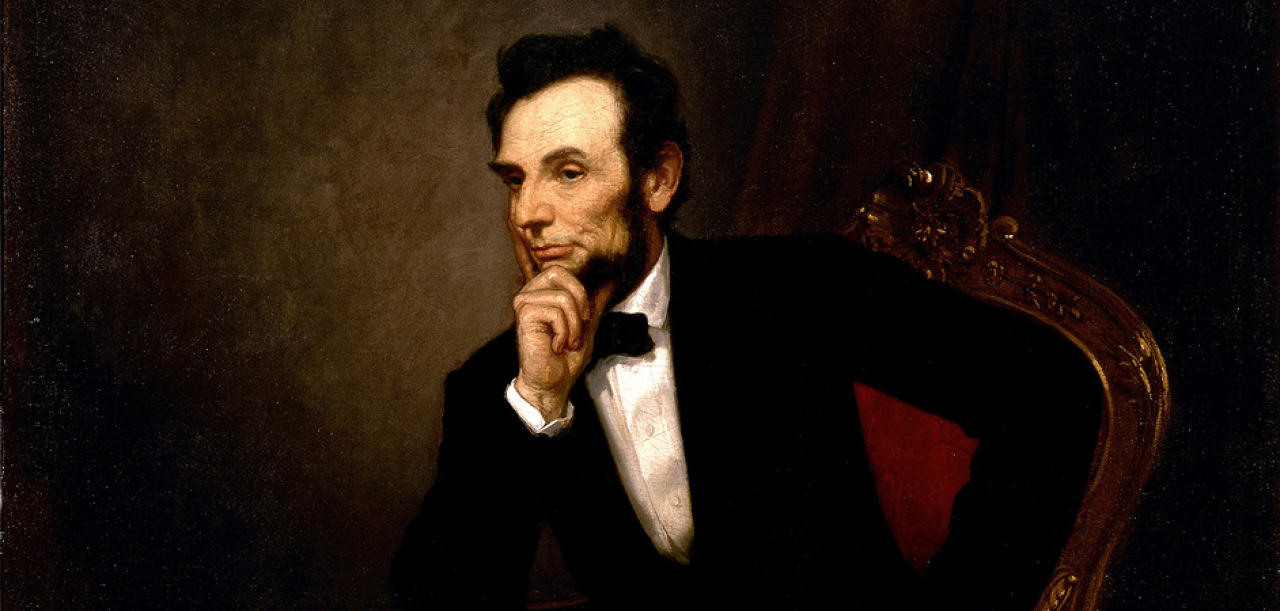 High Quality Lincoln makes his case Blank Meme Template