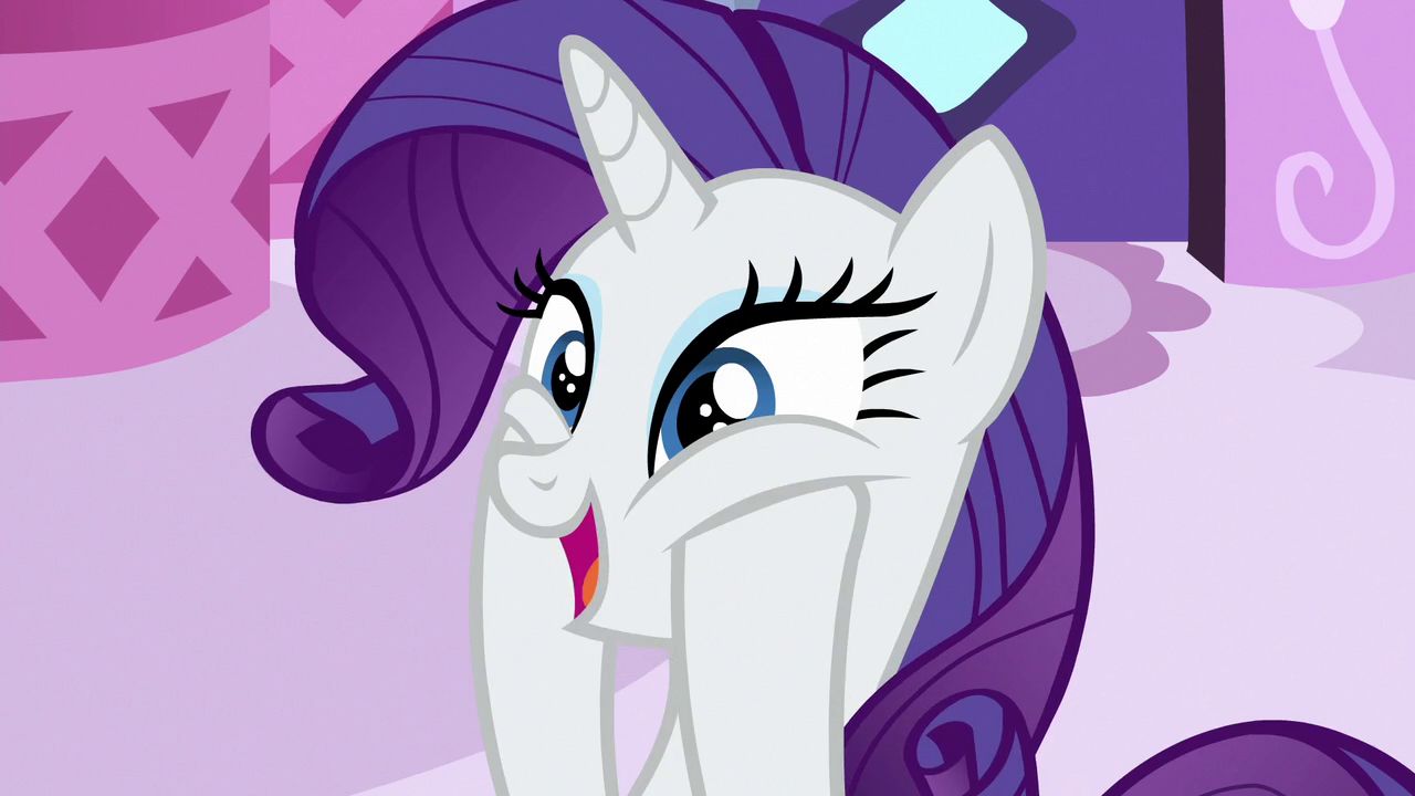 Rarity excited Blank Meme Template