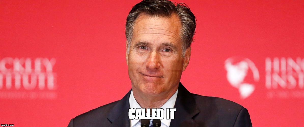 Miss me Mitt | CALLED IT | image tagged in miss me yet | made w/ Imgflip meme maker