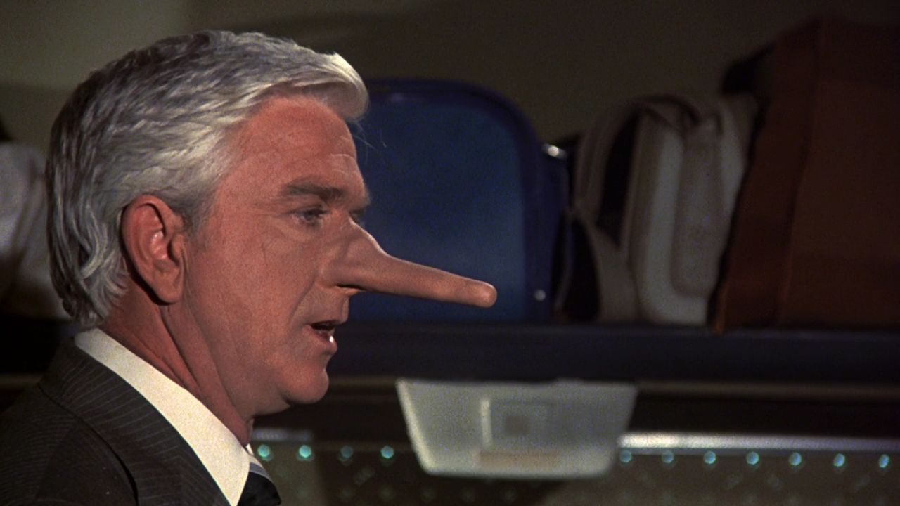 Airplane Pinocchio  Blank Meme Template