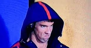 Micheal Phelps Face Blank Meme Template