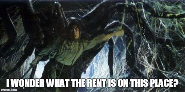 I WONDER WHAT THE RENT IS ON THIS PLACE? | made w/ Imgflip meme maker