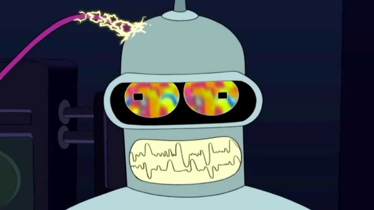 Bender error crash does not compute Blank Meme Template