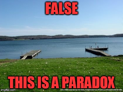 FALSE THIS IS A PARADOX | made w/ Imgflip meme maker