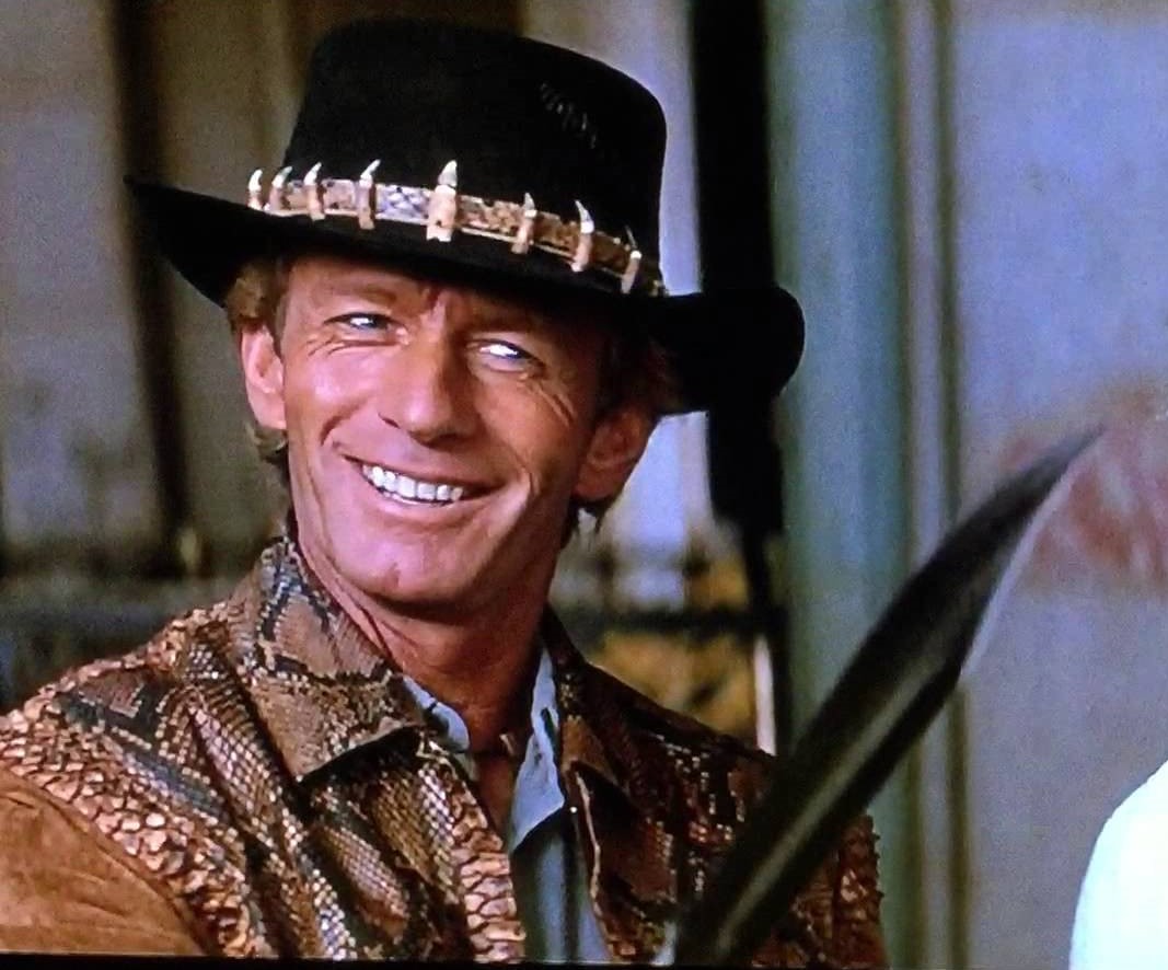 Croc Dundee Blank Meme Template