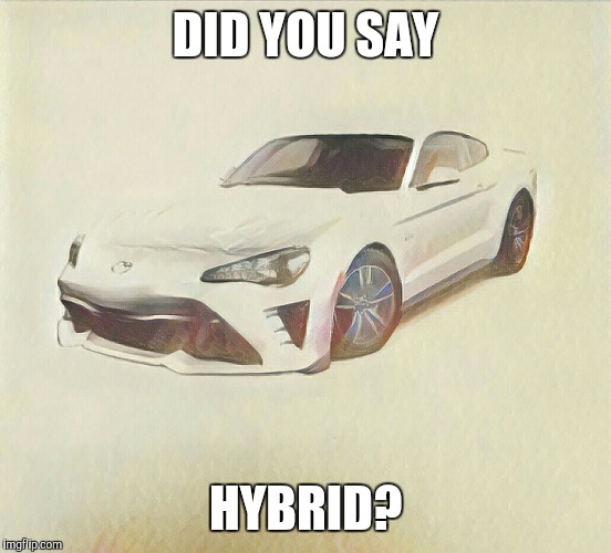 DID YOU SAY; HYBRID? | made w/ Imgflip meme maker