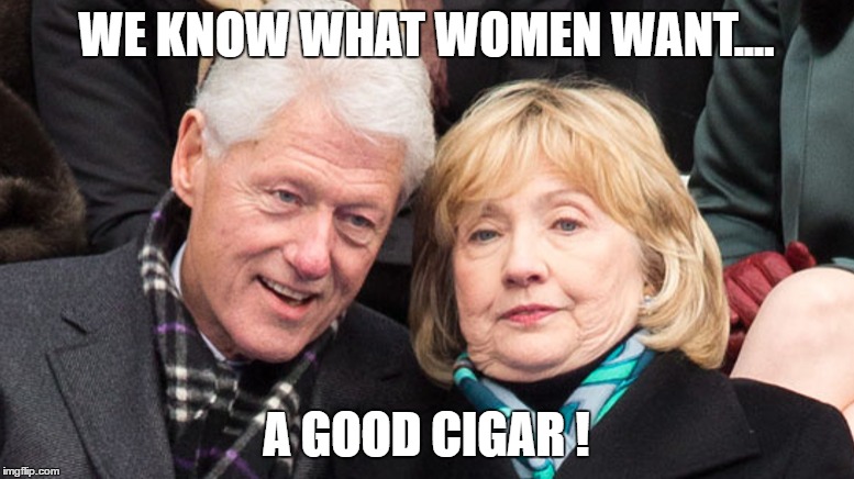 WE KNOW WHAT WOMEN WANT.... A GOOD CIGAR ! | made w/ Imgflip meme maker
