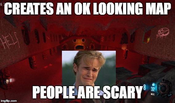 CREATES AN OK LOOKING MAP; PEOPLE ARE SCARY | made w/ Imgflip meme maker