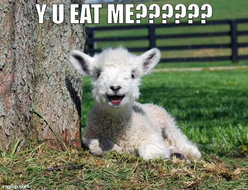 Y U EAT ME?????? | made w/ Imgflip meme maker
