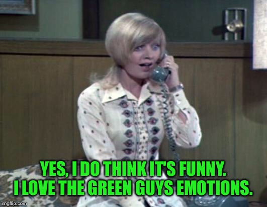 YES, I DO THINK IT'S FUNNY. I LOVE THE GREEN GUYS EMOTIONS. | made w/ Imgflip meme maker