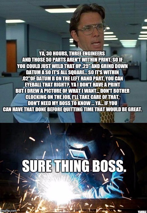 Management woes | image tagged in work | made w/ Imgflip meme maker