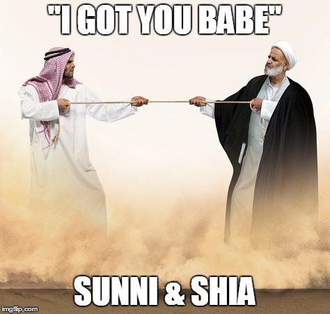 "I GOT YOU BABE" SUNNI & SHIA | made w/ Imgflip meme maker