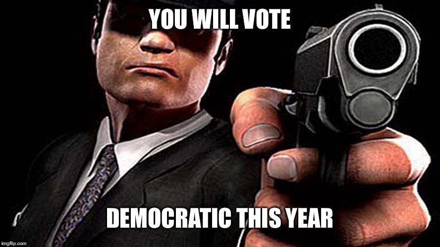 YOU WILL VOTE DEMOCRATIC THIS YEAR | made w/ Imgflip meme maker