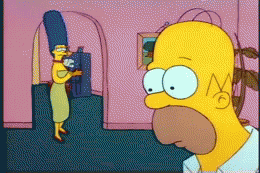 We're broke | image tagged in gifs,simpsons | made w/ Imgflip video-to-gif maker