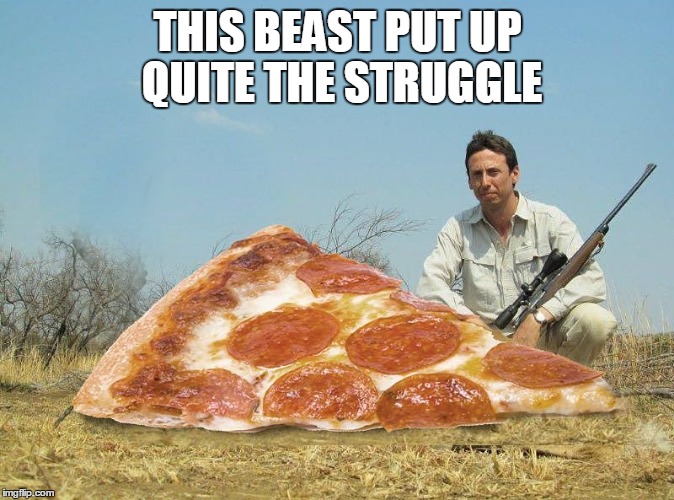 THIS BEAST PUT UP QUITE THE STRUGGLE | made w/ Imgflip meme maker