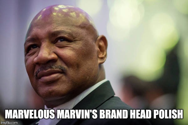 MARVELOUS MARVIN'S BRAND HEAD POLISH | made w/ Imgflip meme maker