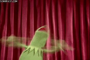 Kermit Flail Blank Meme Template