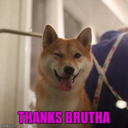 THANKS BRUTHA | made w/ Imgflip meme maker