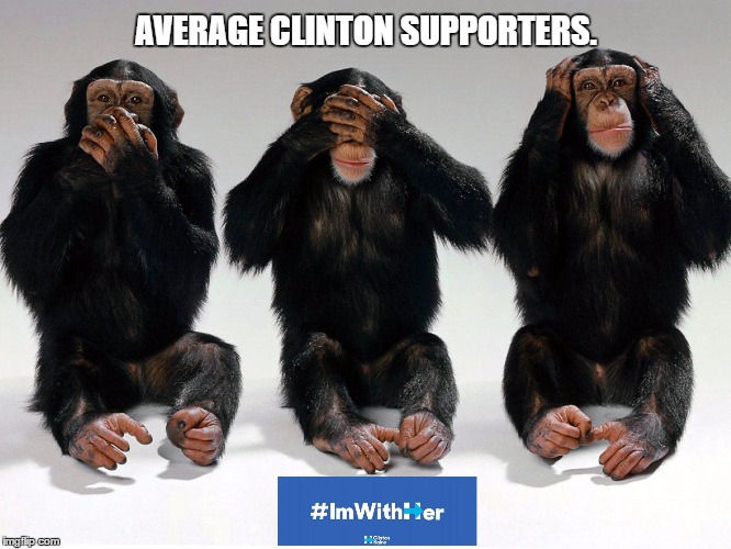 If You Think She's Bad Now. | AVERAGE CLINTON SUPPORTERS. | image tagged in what would she do as president | made w/ Imgflip meme maker