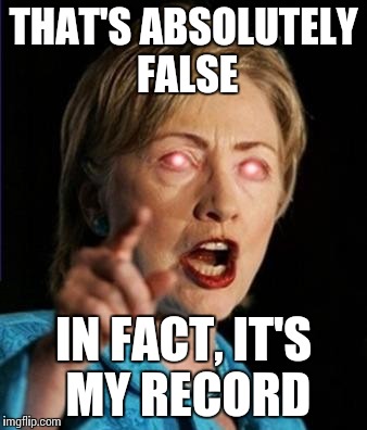 THAT'S ABSOLUTELY FALSE IN FACT, IT'S MY RECORD | made w/ Imgflip meme maker