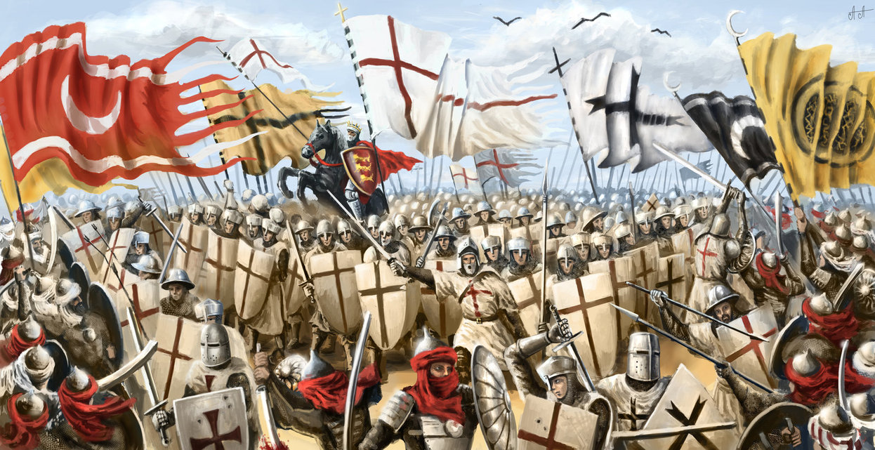 High Quality crusades Blank Meme Template