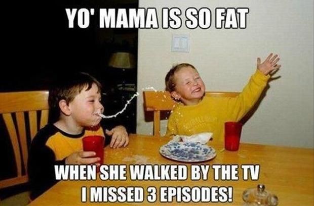 Fat mama jokes | image tagged in funny,jokes