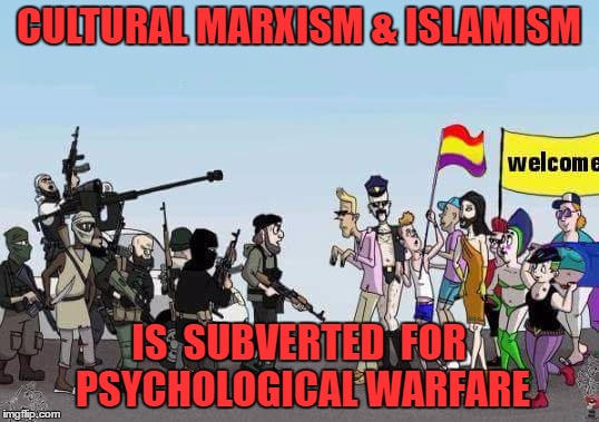 Welcome Refugee  | CULTURAL MARXISM & ISLAMISM; IS  SUBVERTED  FOR  PSYCHOLOGICAL WARFARE | image tagged in unaware and compliant citizenry,cultural marxism,war,rape culture,2016 election,trump | made w/ Imgflip meme maker