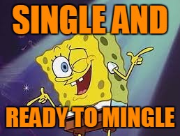 SINGLE AND READY TO MINGLE | made w/ Imgflip meme maker