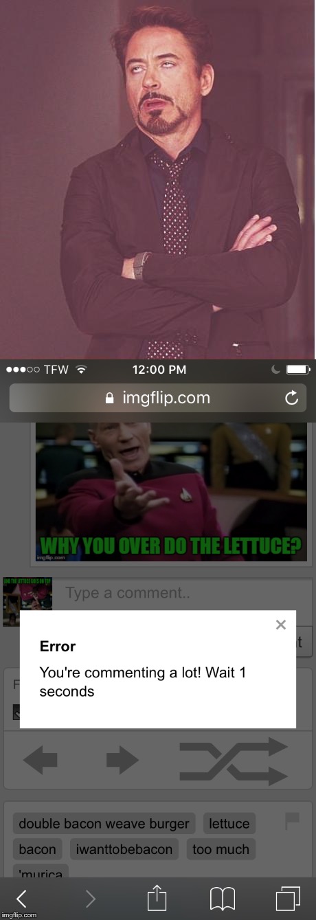 Seriously??!! | X | image tagged in face you make robert downey jr | made w/ Imgflip meme maker